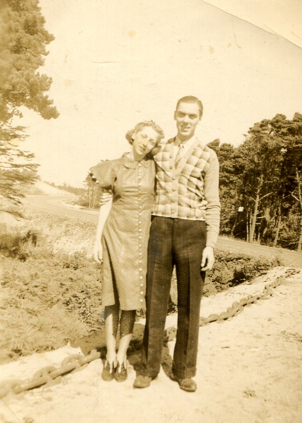 Grandma and Grandpa Rice - Digging Ditches